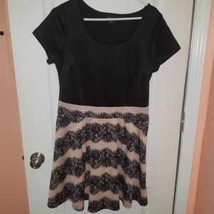 Rue21 Black Dress with Design